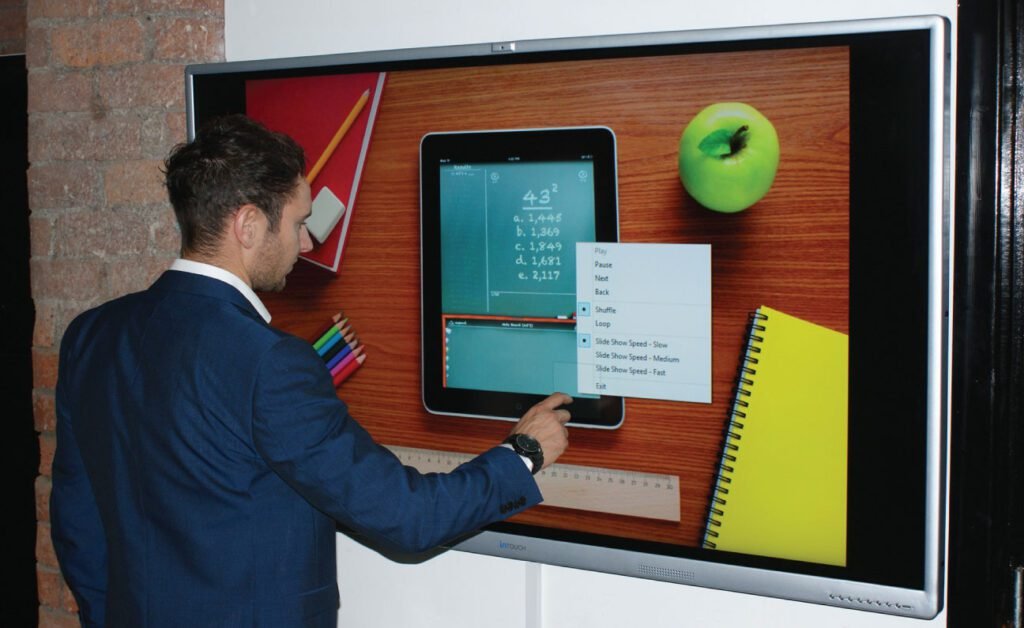 Interactive Touch Screen
