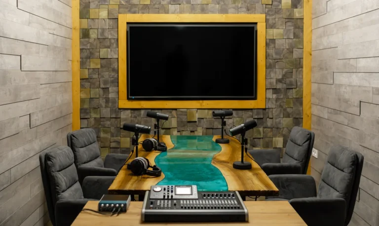 Read more about the article نظام صوتي متكامل لقاعة اجتماعات عصرية