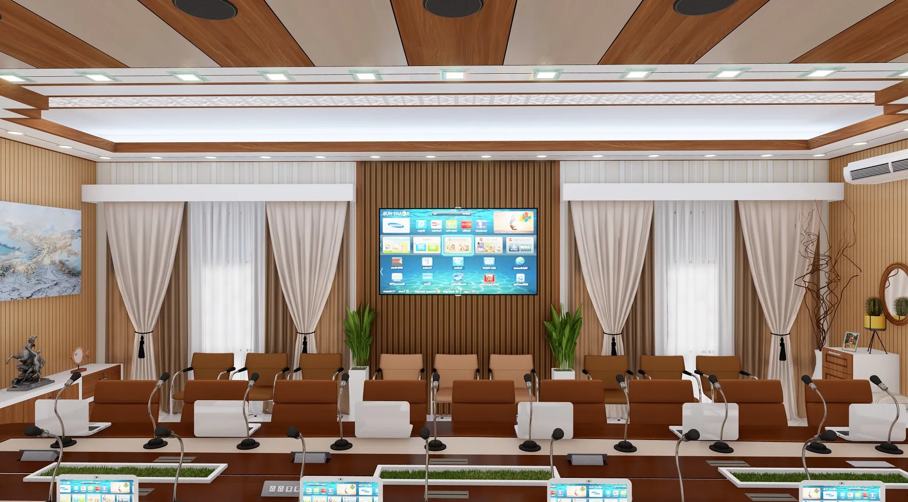 You are currently viewing تجهيز قاعات الإجتماعات بـ الأنظمة الصوتية العصرية