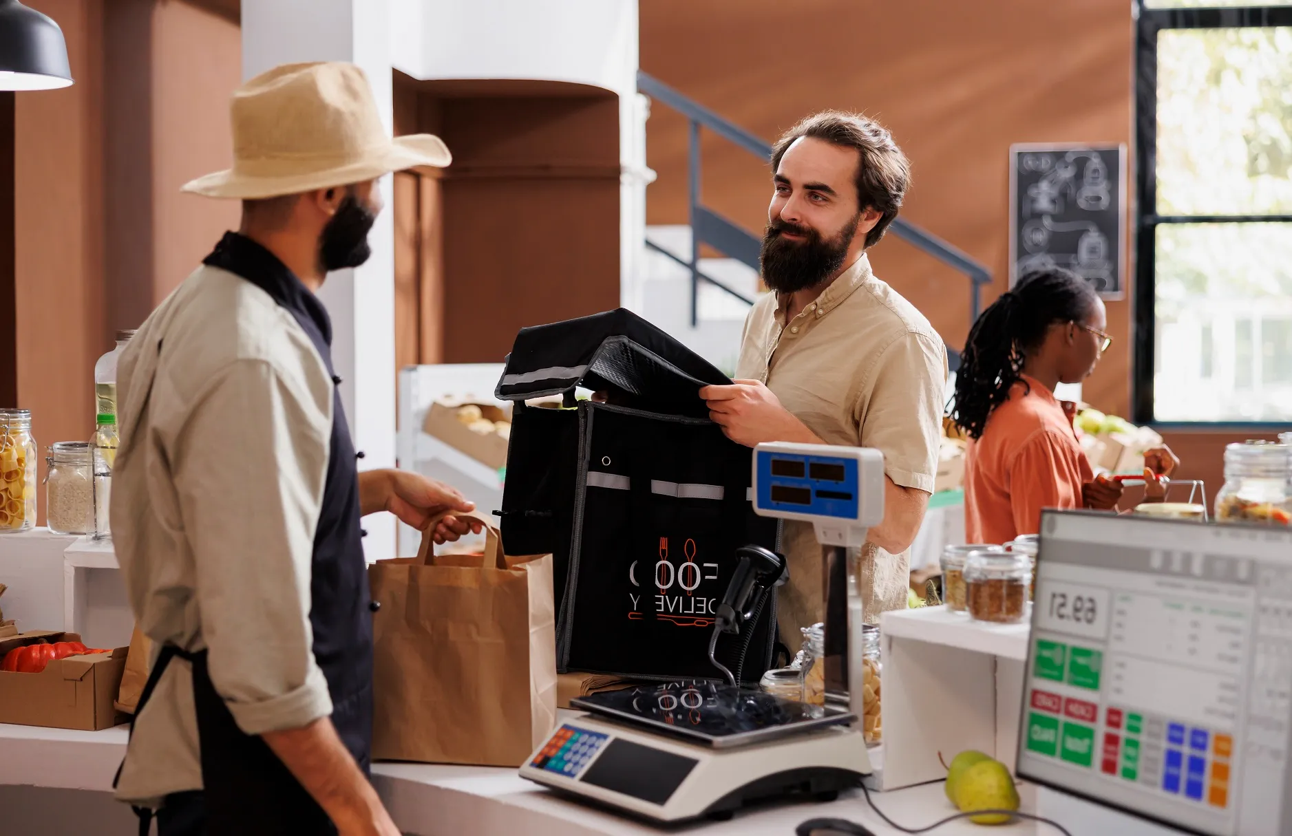 شاشات المطاعم شاشات المطاعم